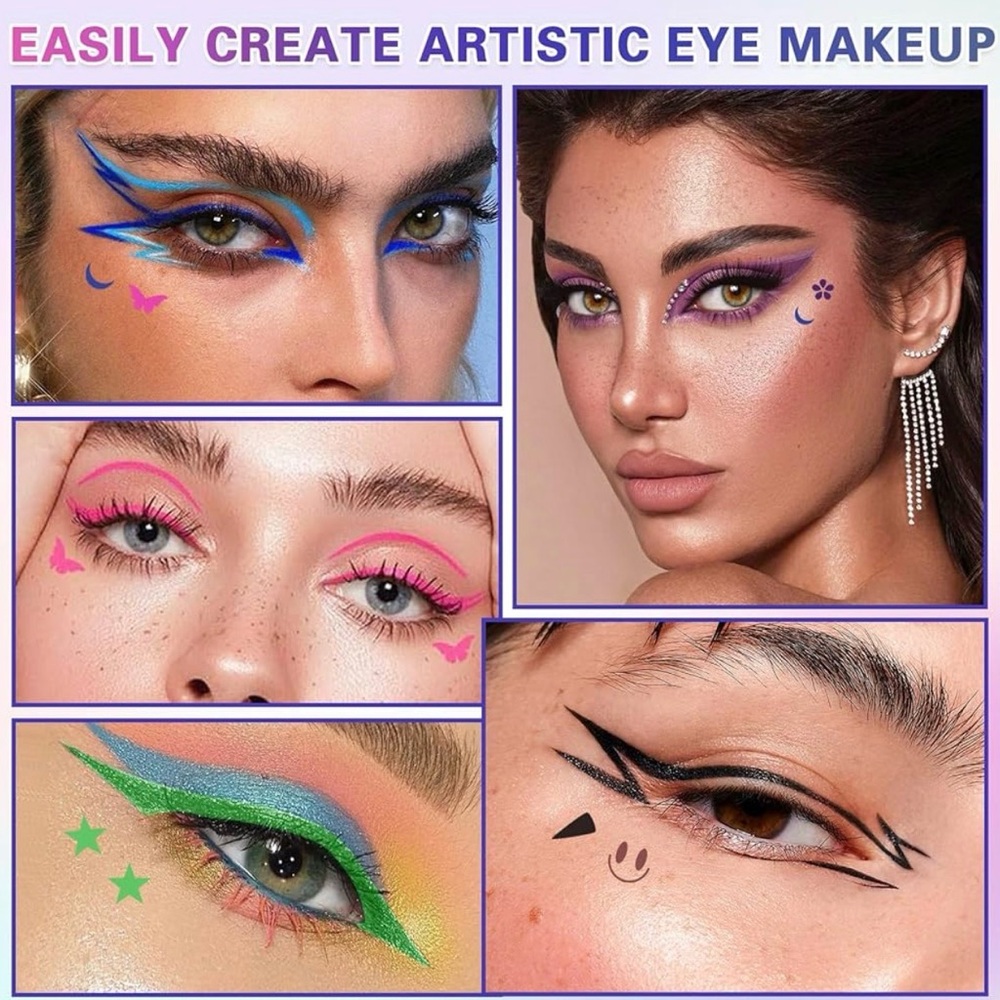 QIUFSSE DOUBLE ENDED Face stamp & Eyeliner - Picture 5 of 5